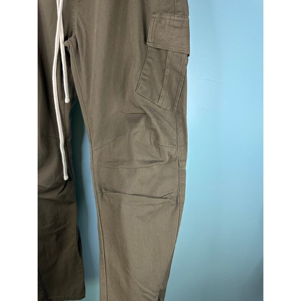 Mnml Men's CARGO DRAWCORD II PANTS (Khaki) Size XL - Picture 2 of 7